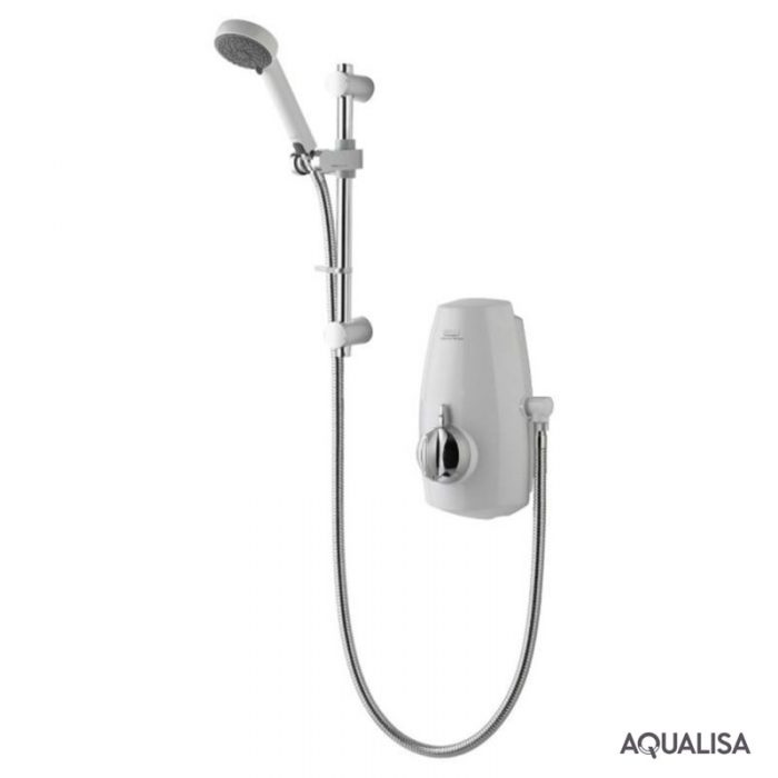 Shower - White Chrome Shower - Aqualisa